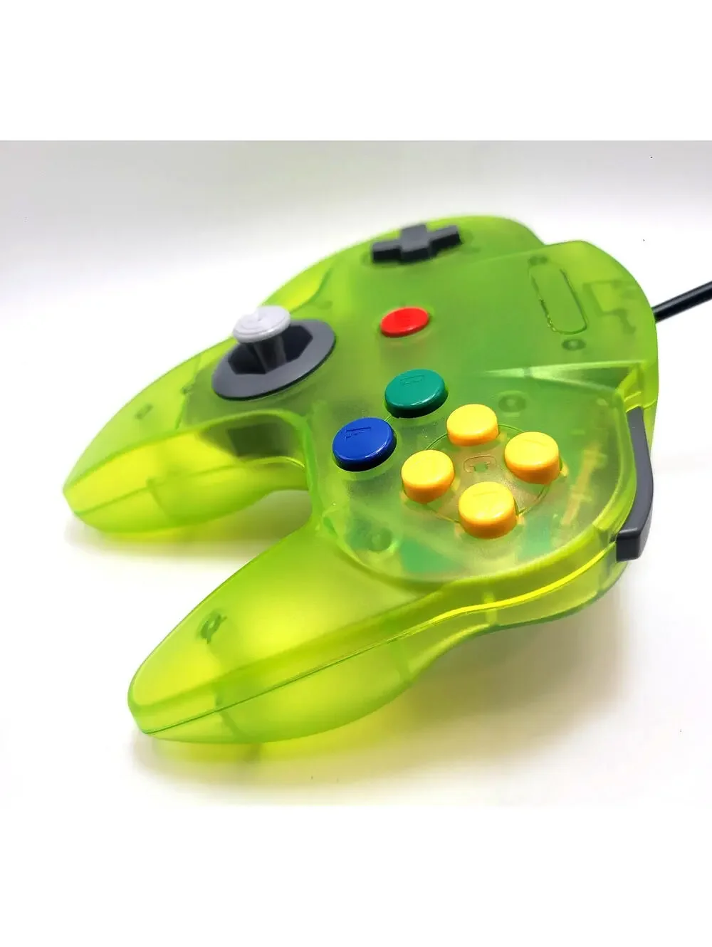 Nintendo 64 Wired Controller for N64 - TeknoGame® - Extreme Green - NEW IN BOX!